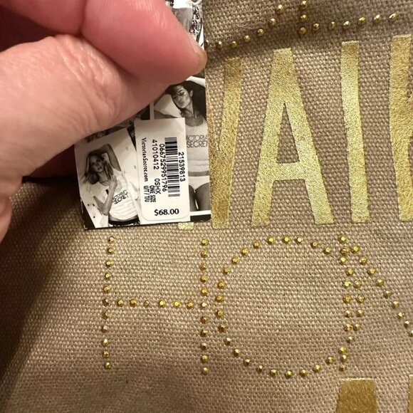 Victoria's Secret SUPERMODELS ESSENTIALS Hawaii Tote Beach Bag Waikiki Oahu NWT - Picture 3 of 5